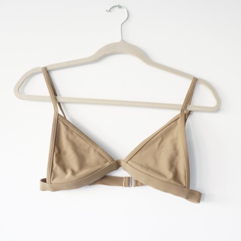 Army Green Traingle Bikini Top